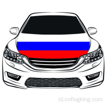 Piala Dunia 100*150 cm Bendera Rusia Bendera Kap Mobil